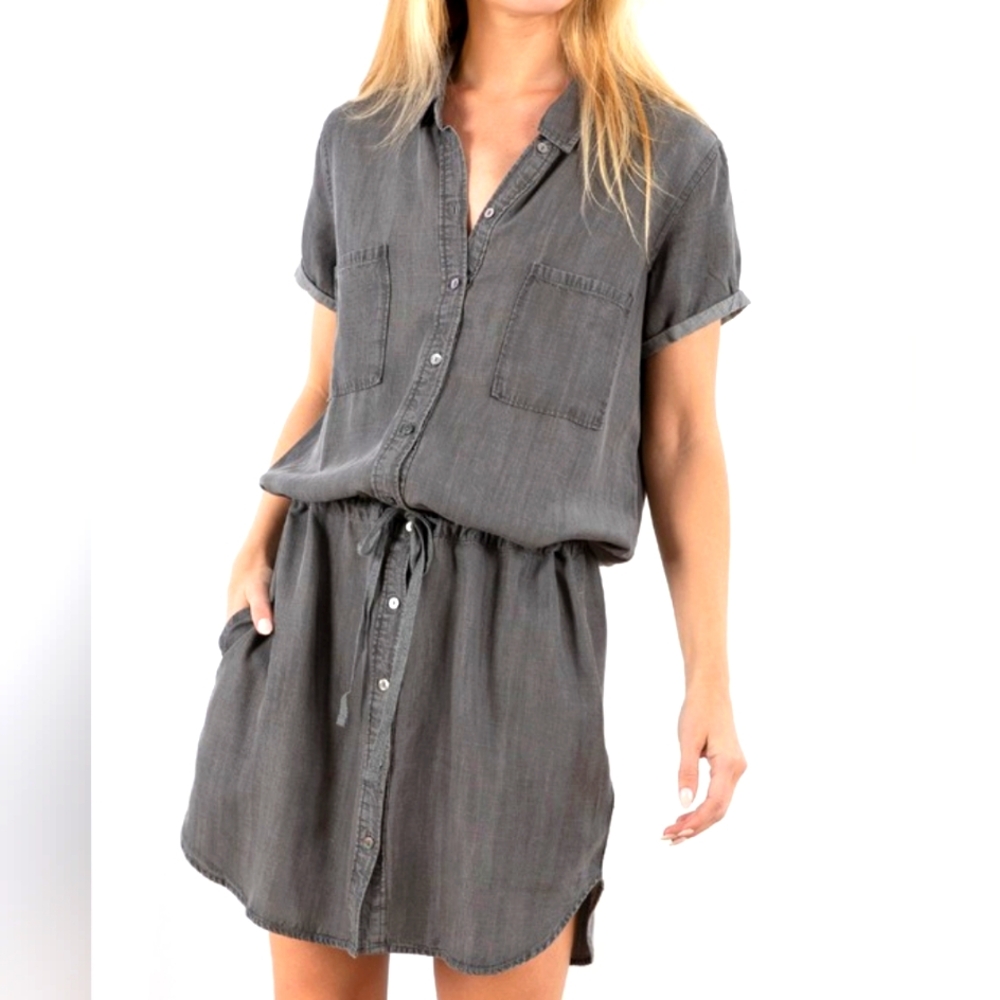 NWT Lovestitch Grey Shirt Dress multiple sizes